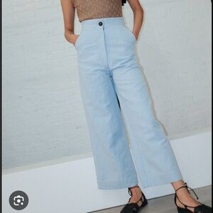 Ajaie alaie vuela baby blue sailor pants medium